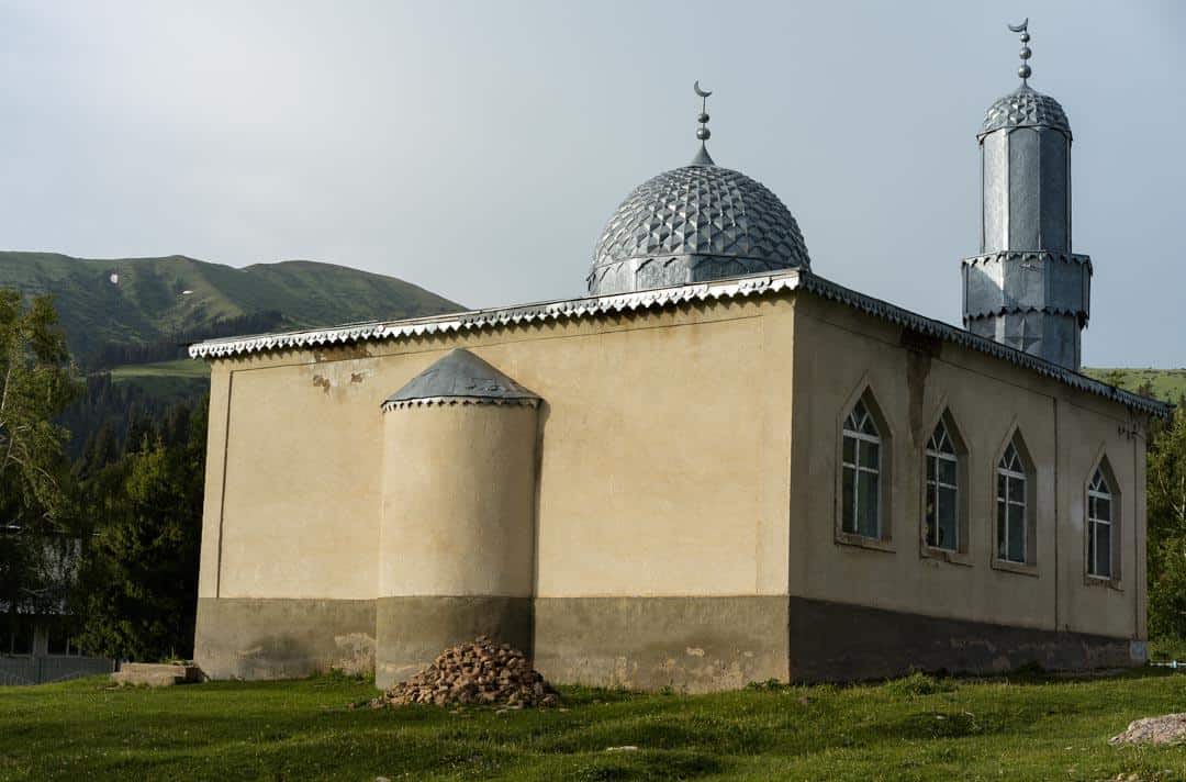 Mosque Jyrgalan Village Kyrgyzstan