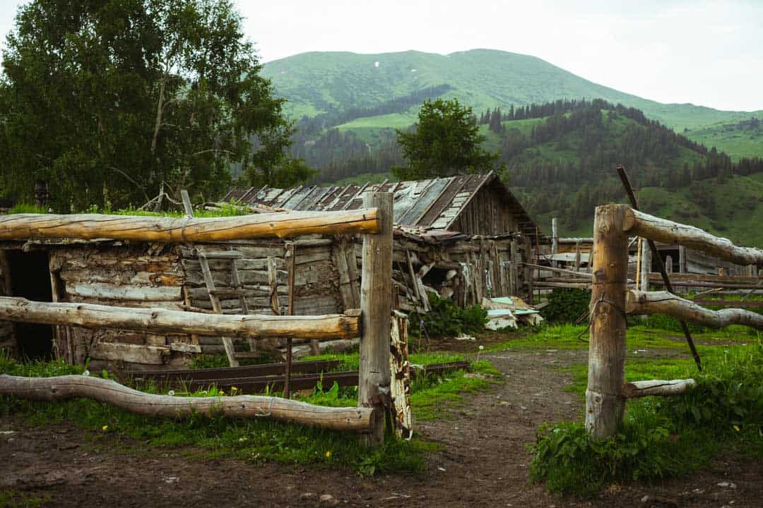 Timber Barn Jyrgalan Village Kyrgyzstan