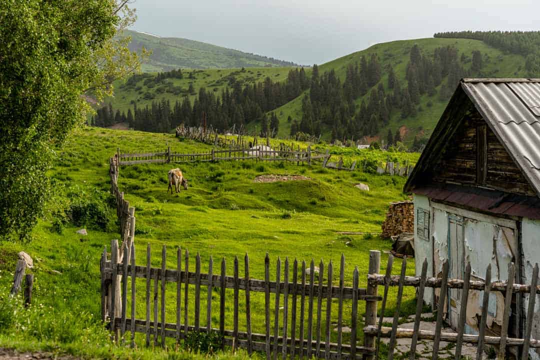 Old Barn Jyrgalan Village Kyrgyzstan