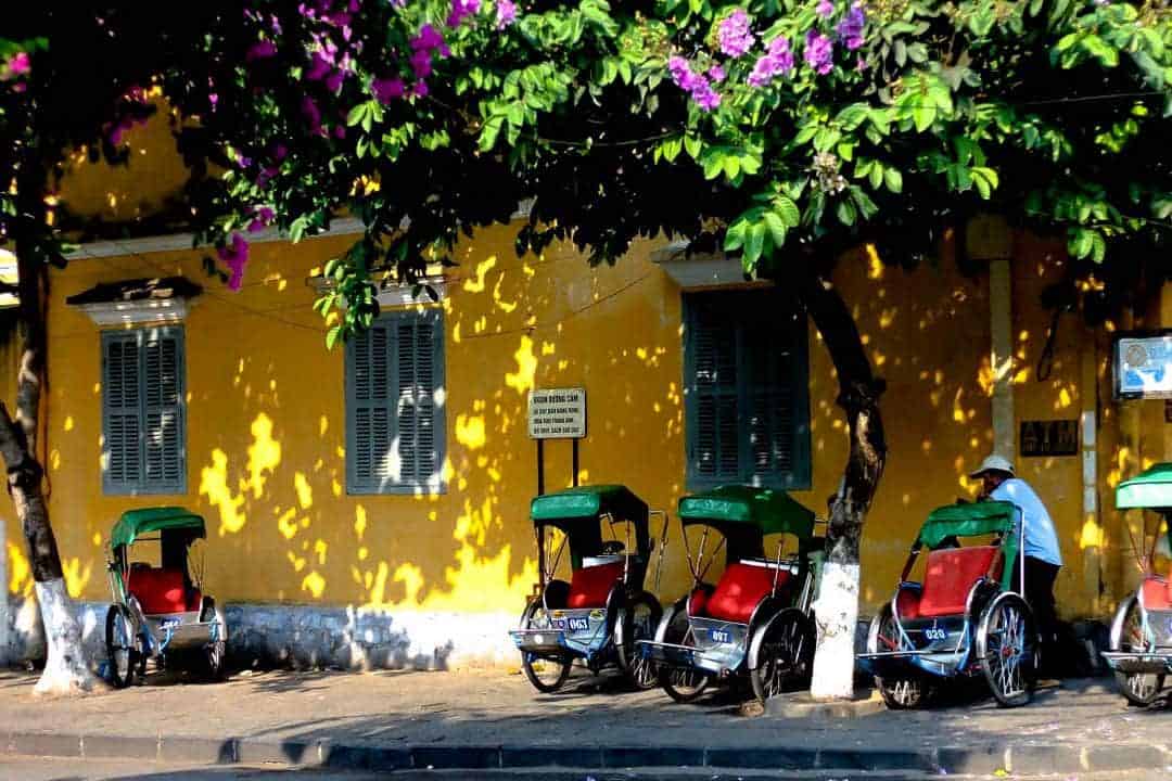 Tricycles In Old Town Hoi An, Vietnam - Digital Nomads Guide To Hoi An