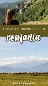 Romania Hiking Pinterest Image