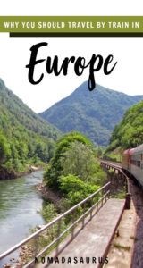 Train Travel Europe Pinterest Image