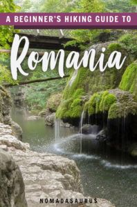 Romania Hiking Pinterest Image