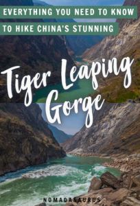 Tiger Leaping Gorge Pinterest Image