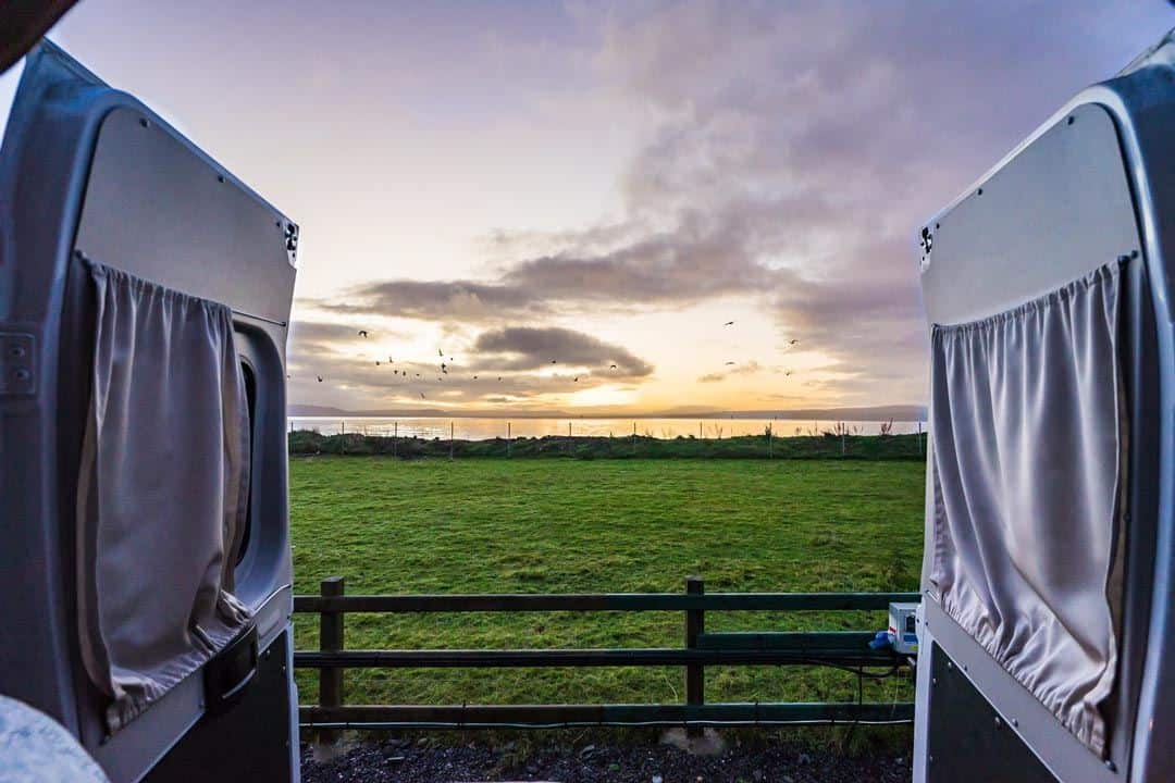 Campervan View Ireland Road Trip Campervan