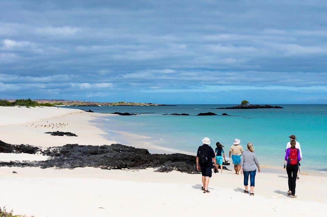 Beach Santa Cruz Letty Galapagos Islands Ecoventura Itinerary B Review