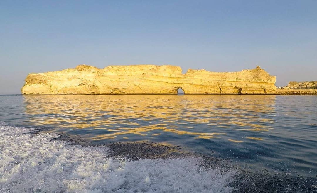 Limestone Rocks Oman Diving