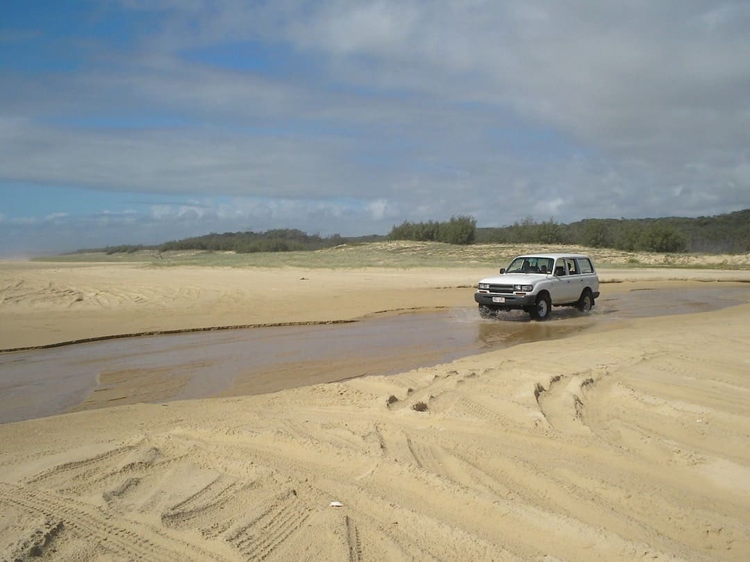 Activités d'aventure en 4X4 sur l'île Fraser en Australie