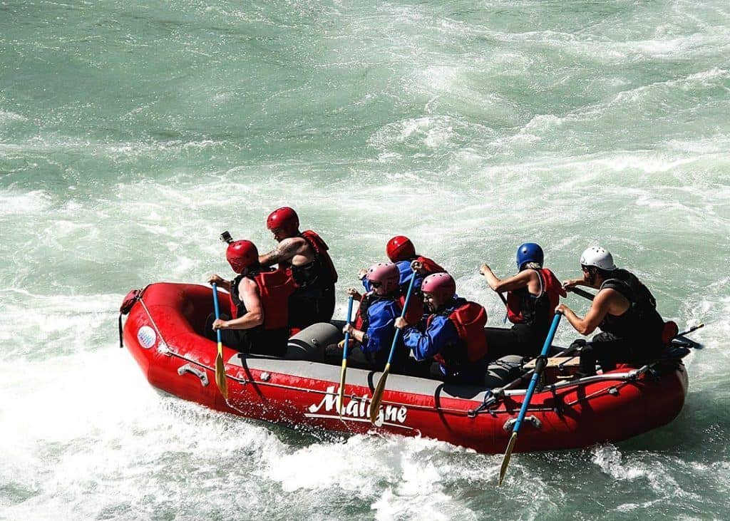 White Water Rafting Adventure Activities In Canada