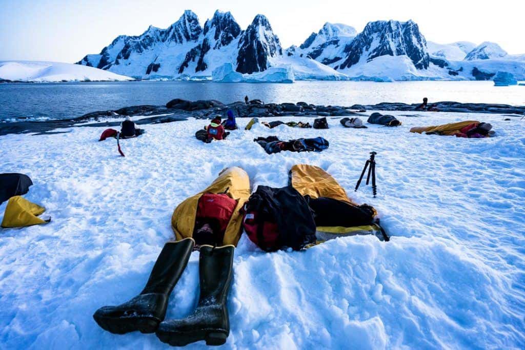 Camping Antarctica