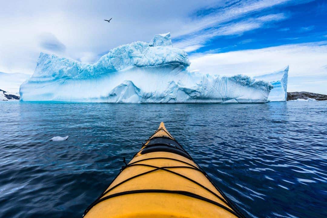 Kayaking Iceberg Antarctica