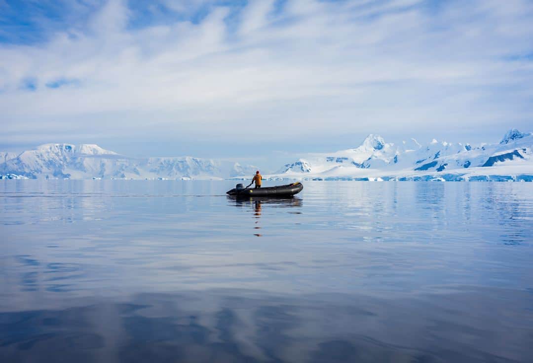 Lonely Zodiac Antarctica