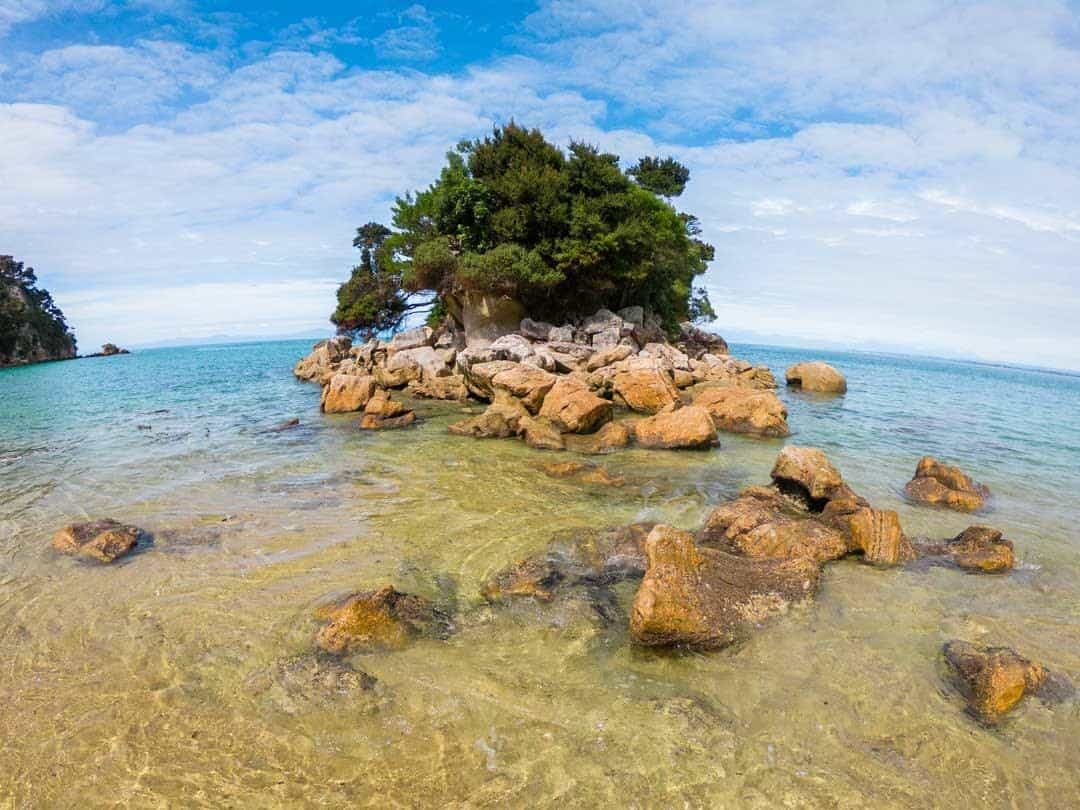 Fisherman Island Kayking In Abel Tasman National Park