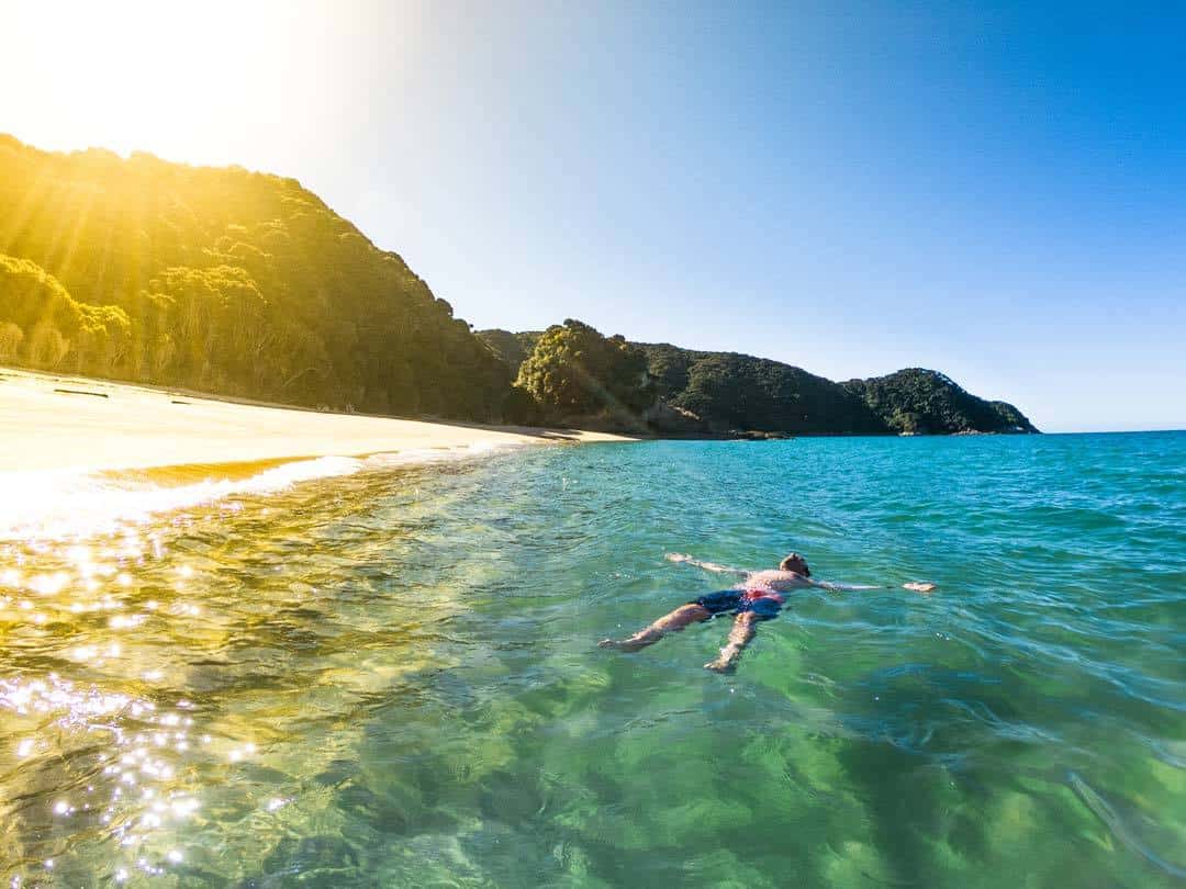 Jazza Floating Abel Tasman National Park