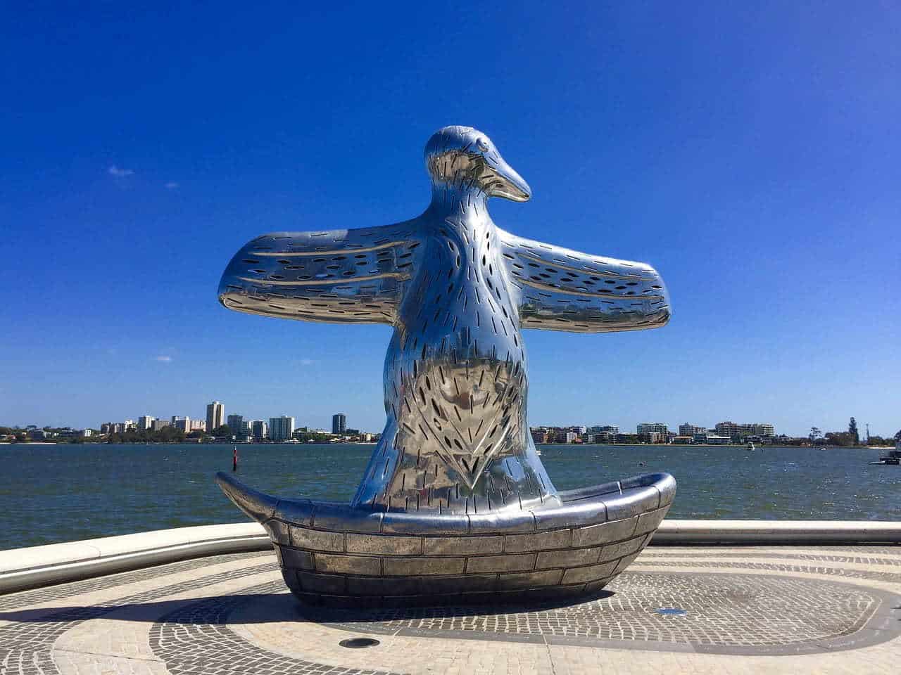 Statue At Elizabeth Quay