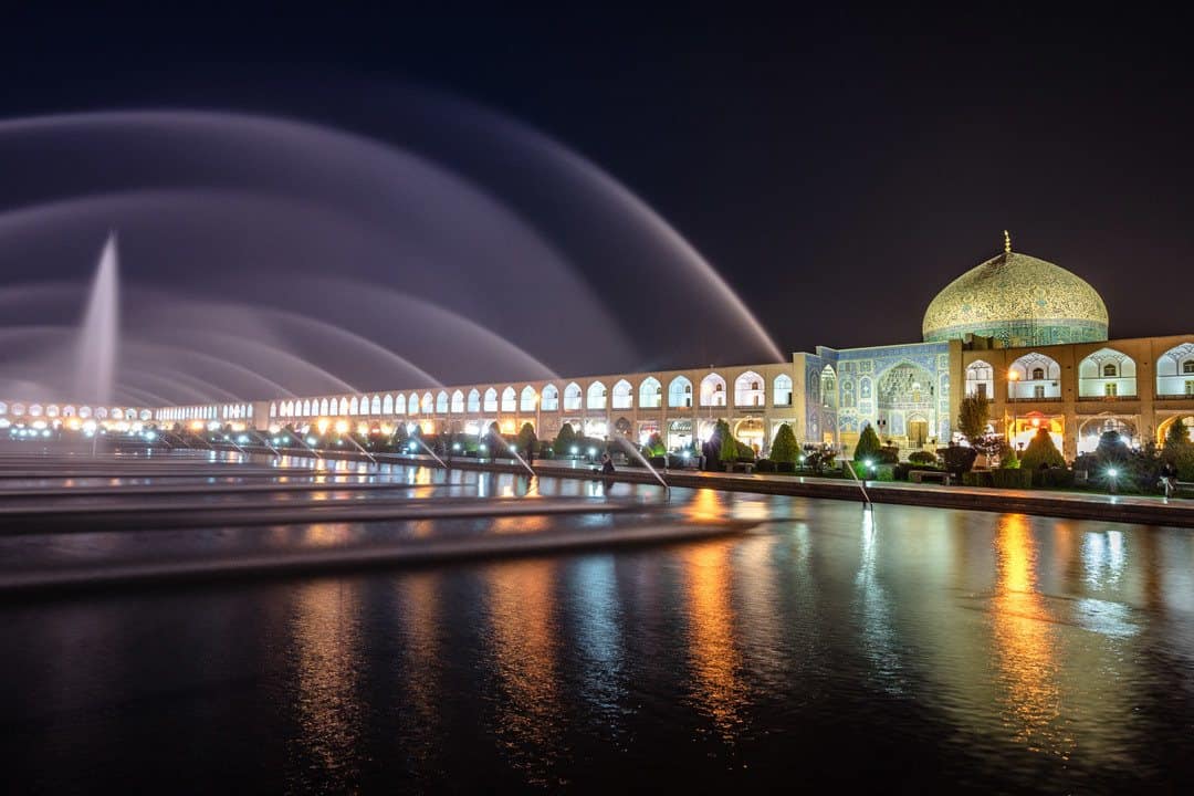 Ladies Mosque At Night