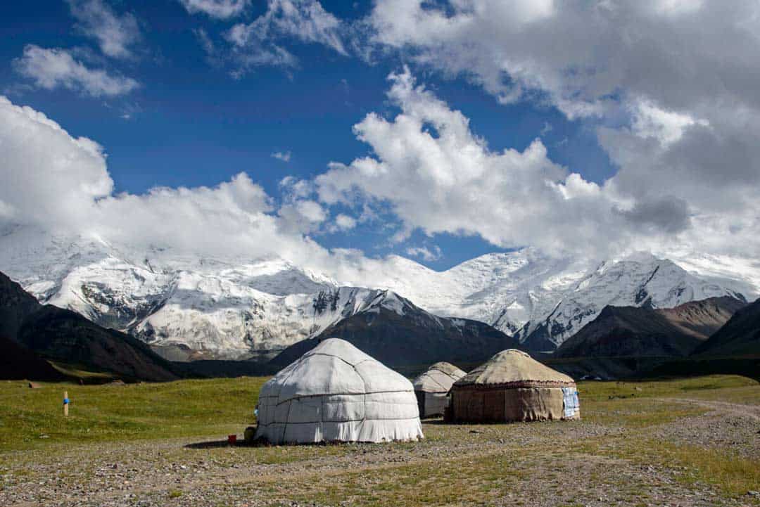 Yurts Lenin Peak