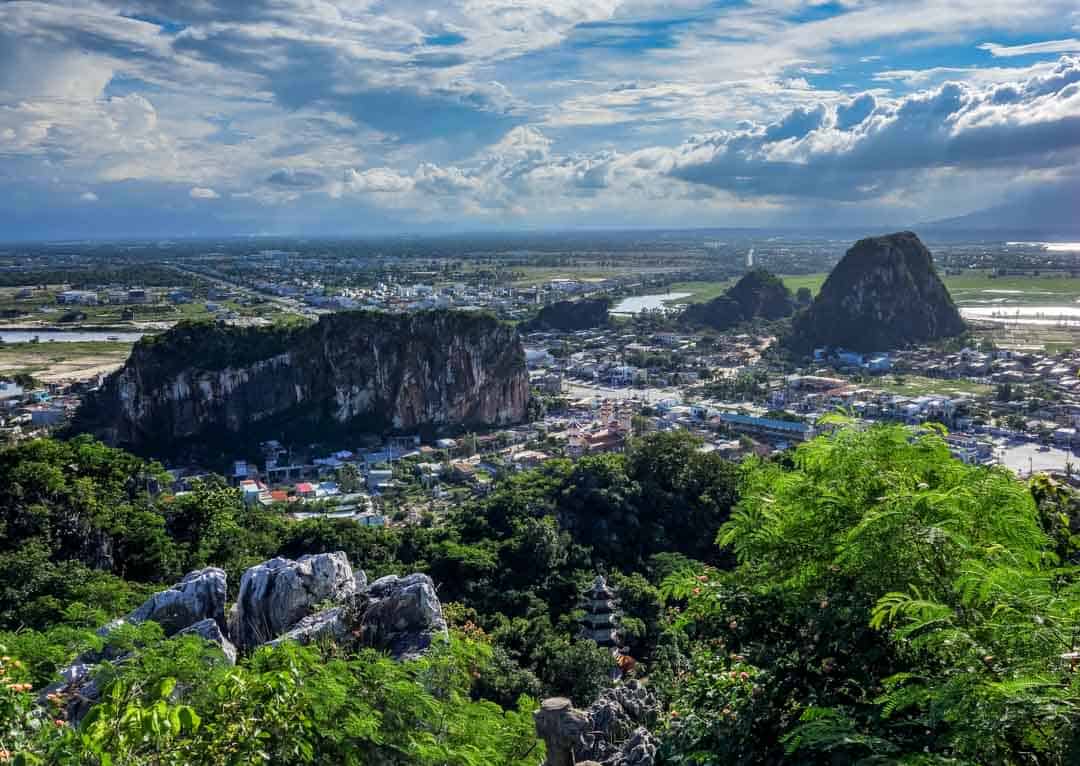 The View From Marble Mountains 