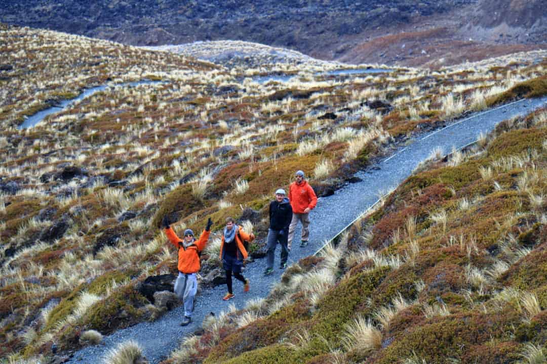 Hiking The Tongariro Circuit.