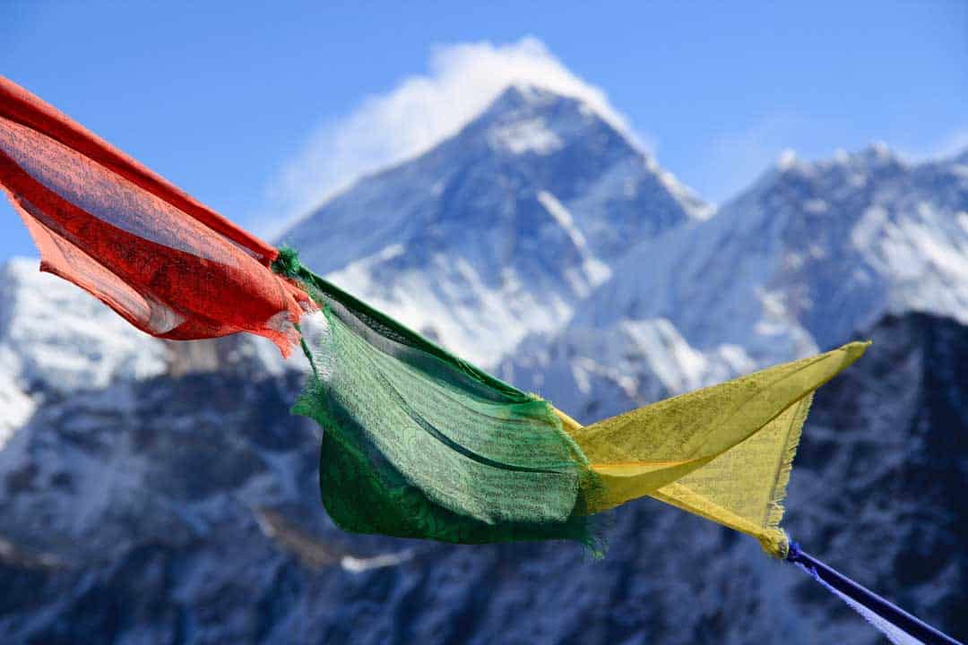 Mount Everest Prayer Flags Unsplash