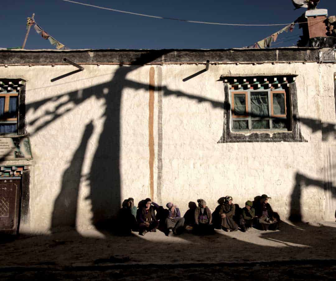 Sun Sitting Trekking In Nepal