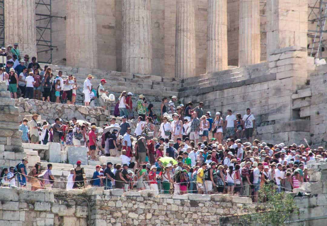 Acropolis In Athens, Greece