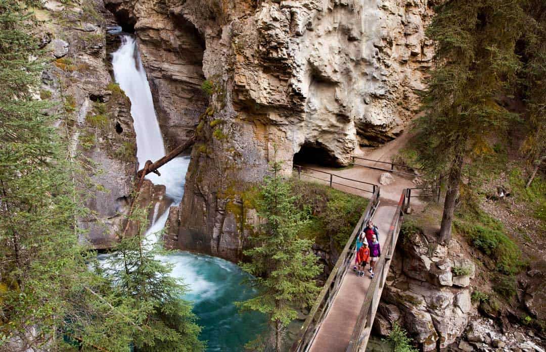 Johnston Canyon Bow Valley Hikes Around Banff