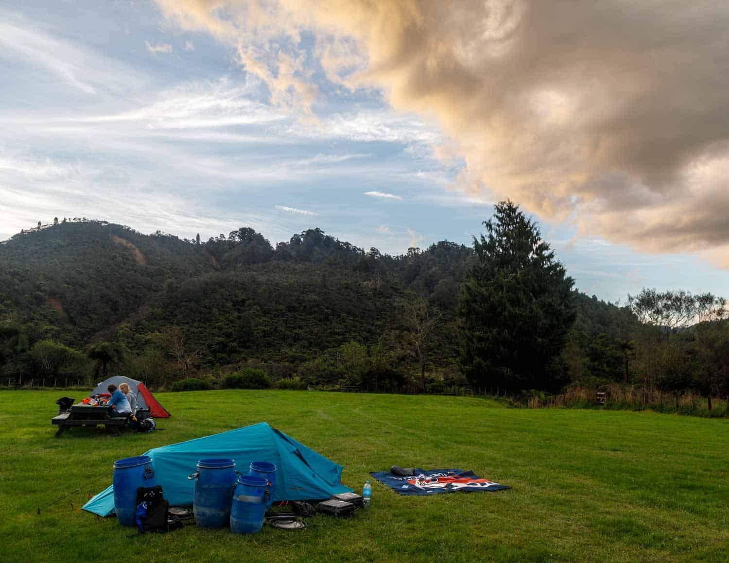 Campsite, Whanganui Journey