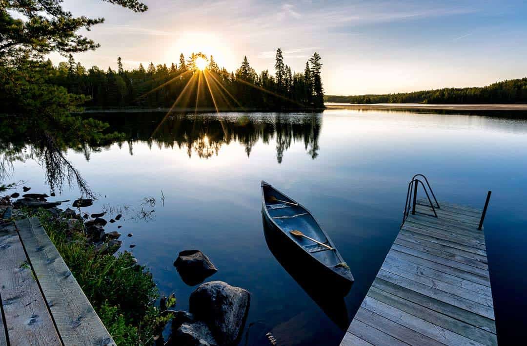 Dock Sunrise Falcon Trails Resort