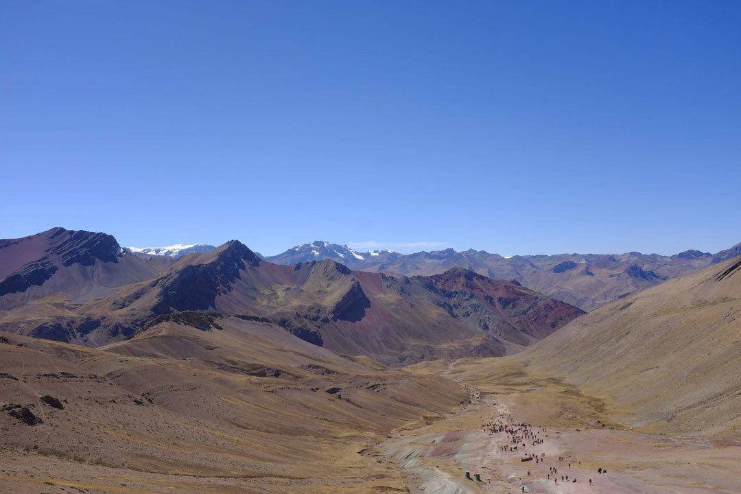 Mountainview, Rainbow Mountain, Peru