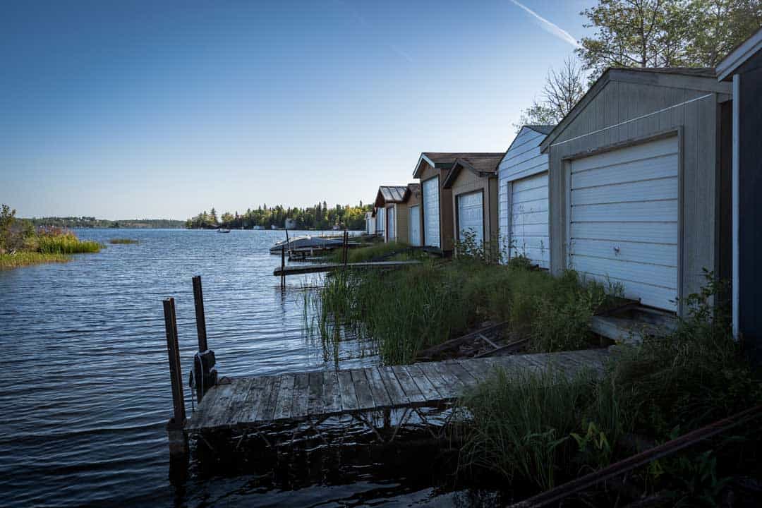 Falcon Lake Boat Sheds