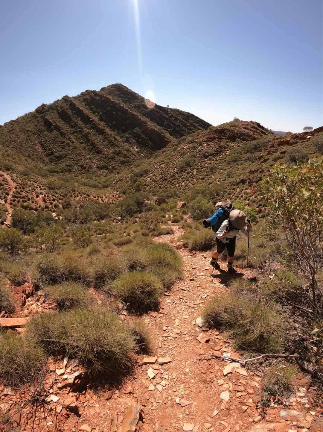 A hike that volition examination all of your limits The Ultimate Guide to Hiking the Larapinta Trail inwards Australia