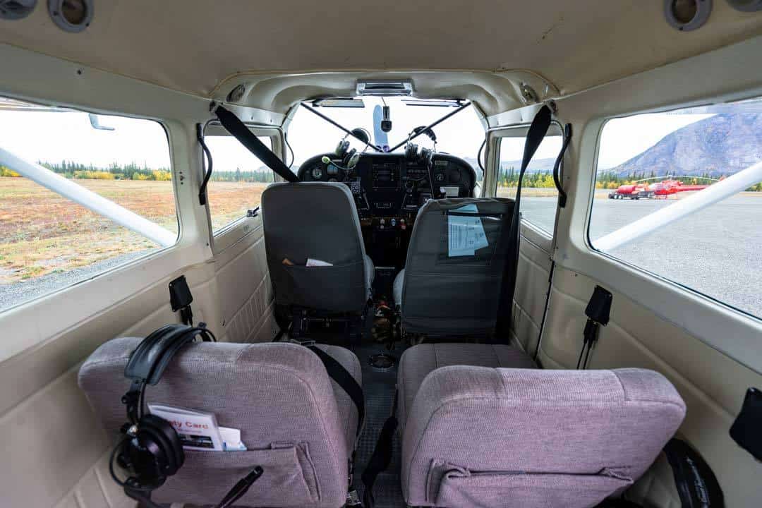 Interior Plane Kluane Glacier Air Tours