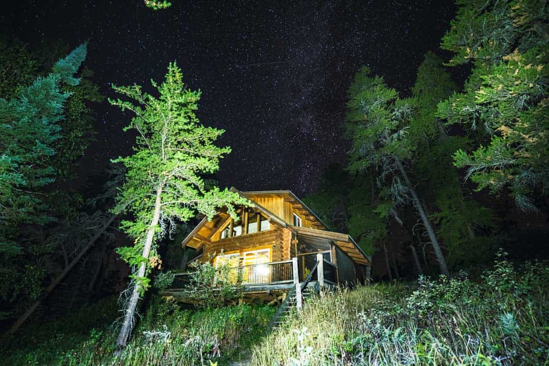 Mahigan Cabin Milky Way