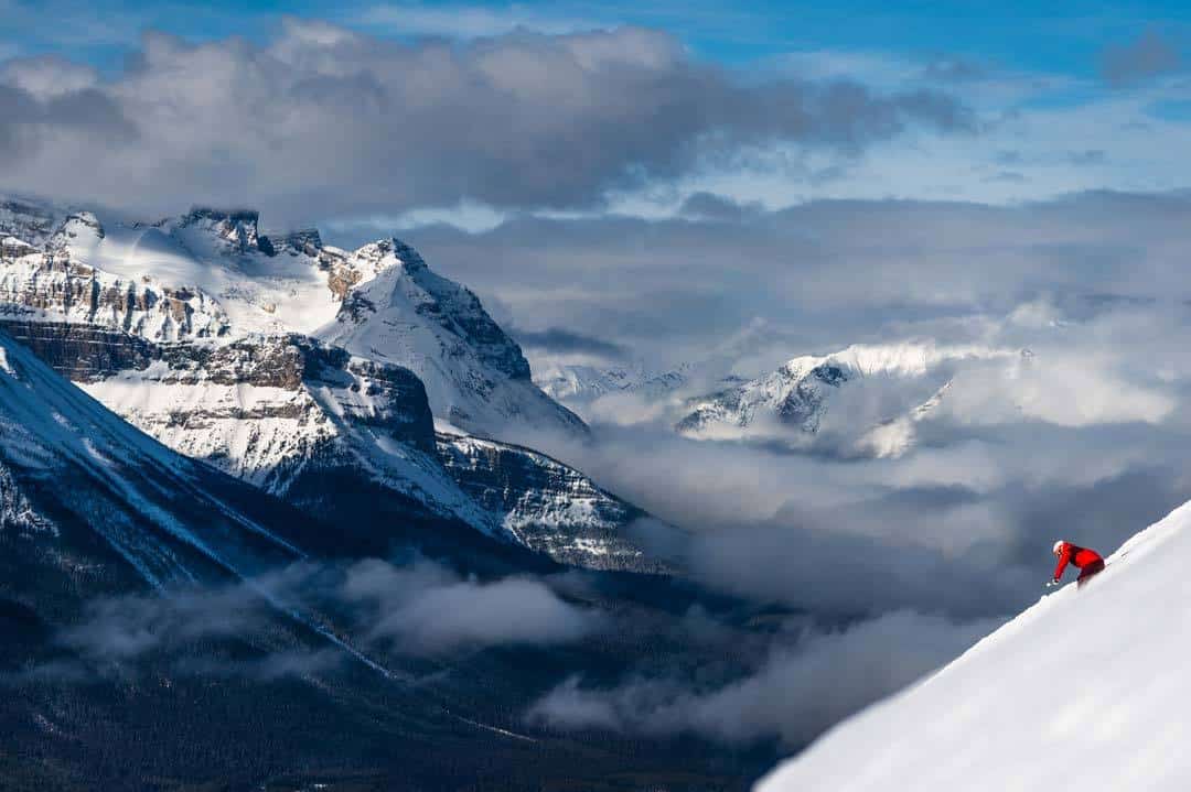 Lake Louise Skiing Reuben Krabbe