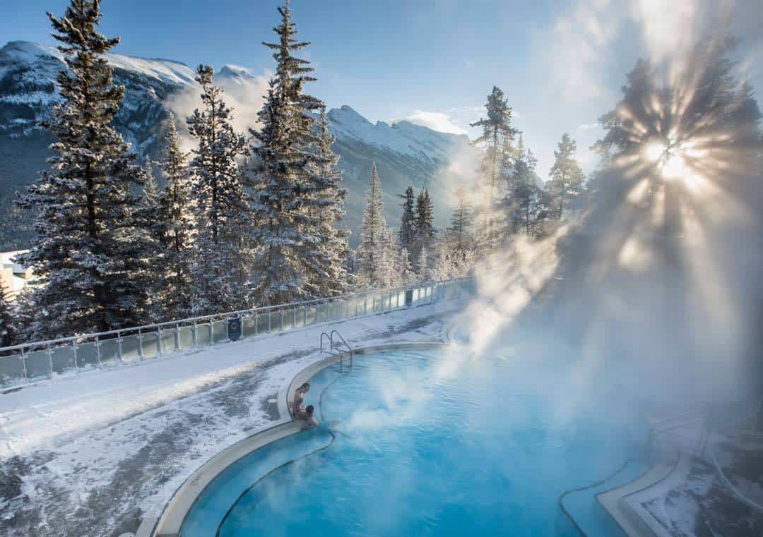 Banff Upper Hot Springs Banff &Amp; Lake Louise Tourism / Noel Hendrickson