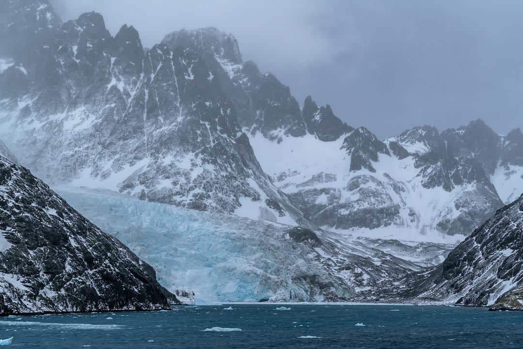 Glacier Drygalski Fjord South Georgia