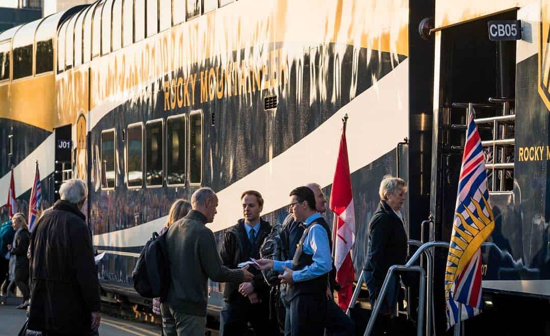 Check In Rocky Mountaineer