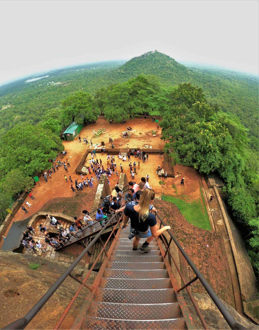 Walking Sigiriya Rock Things To Do In Sri Lanka