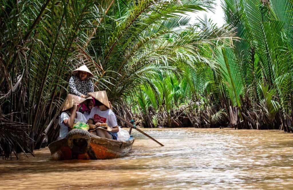 Mekong River, Laos, Luang Parabang, Boat, Cruising