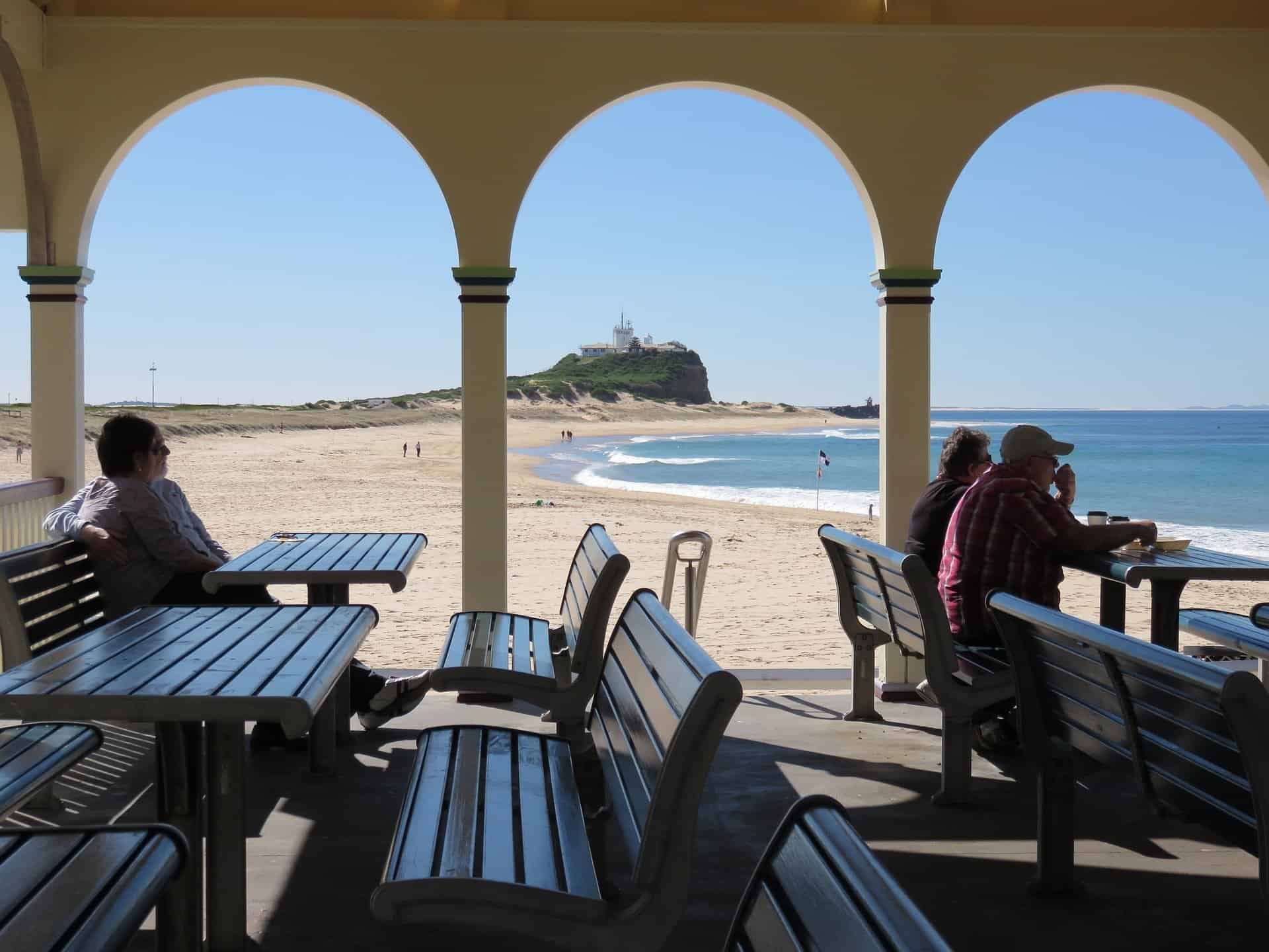 day trip ideas sydney Nobby's Beach Newcastle