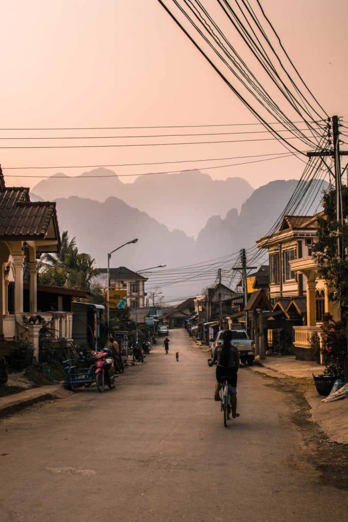 Luang Parabang, Laos, Bike