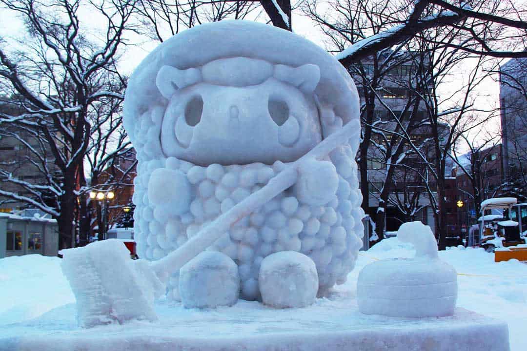 Sapporo Snow Festival, Snow Statue, Japan