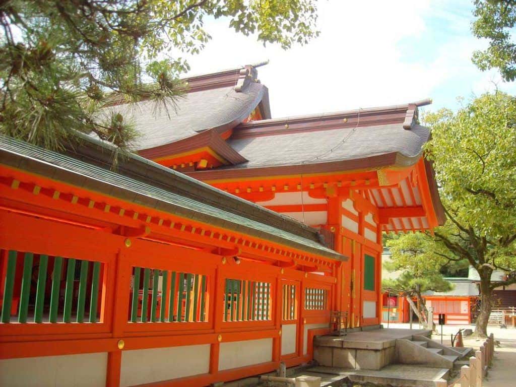 Sumiyoshi Shrine, Osaka, Japan