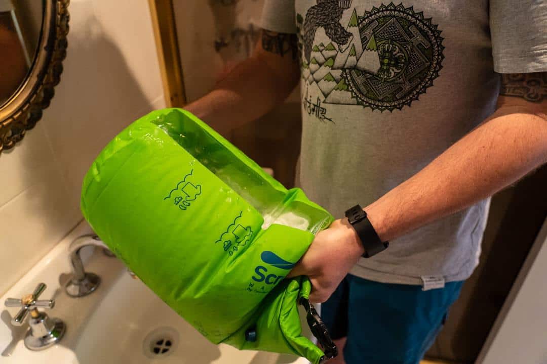 How to Use a Scrubba Wash Bag - YouTube