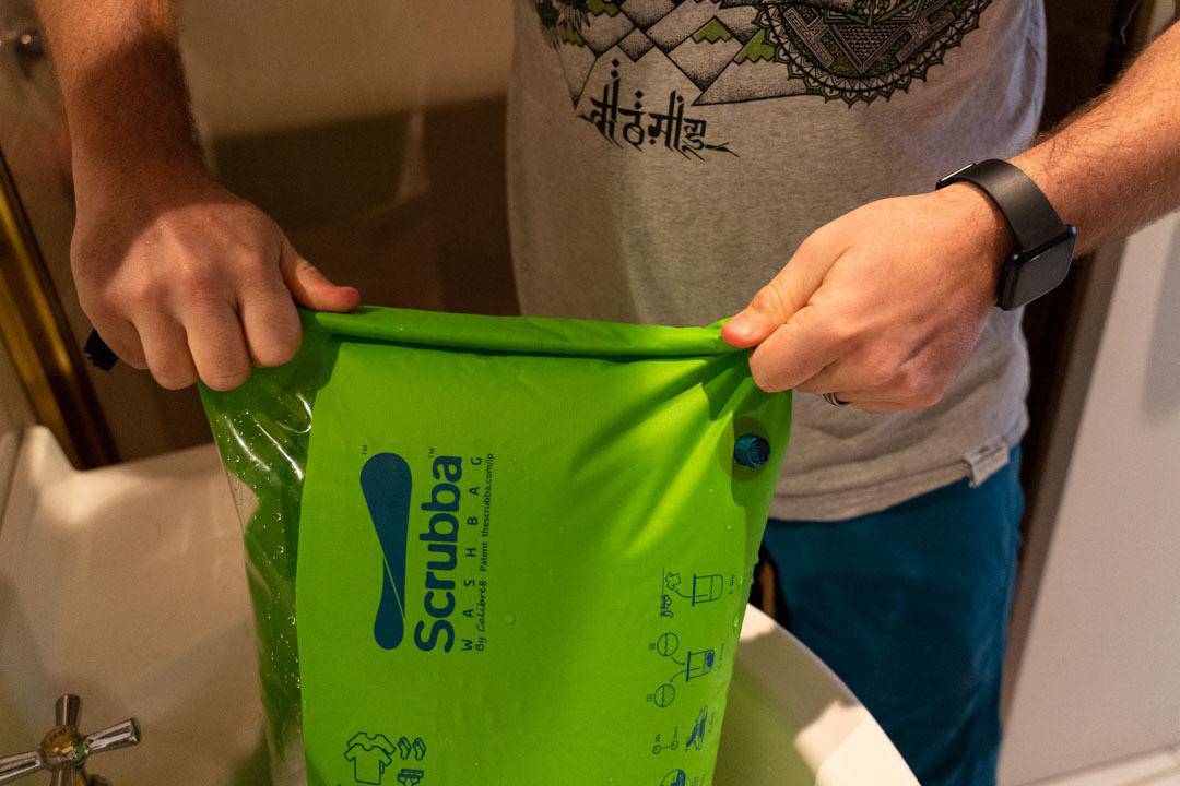 Scrubba Wash Bag Review - The Best Travel Laundry Bag?