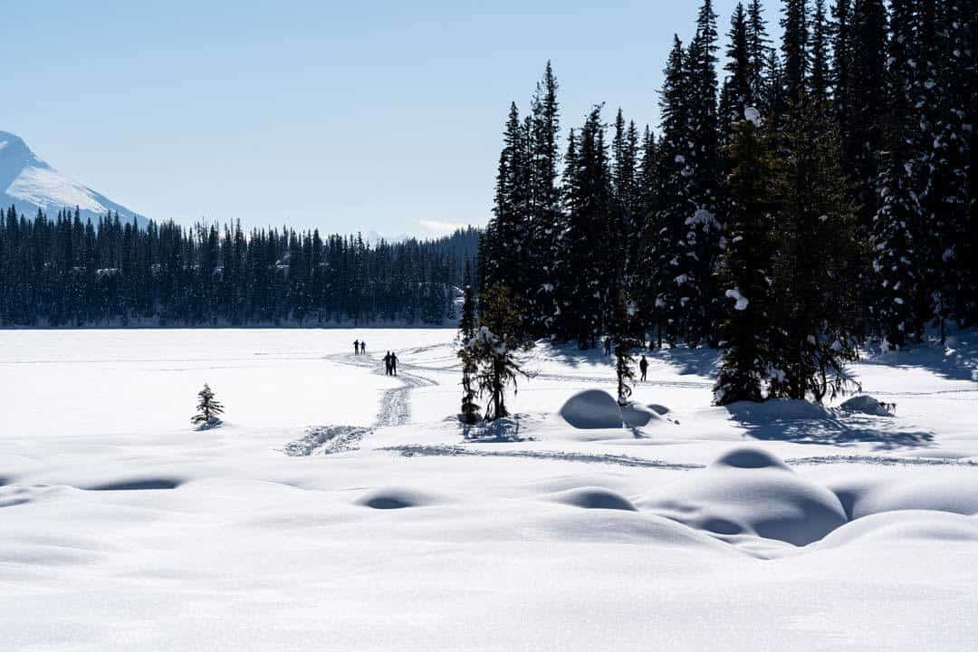 Cross Country Skiing Emerald Lake