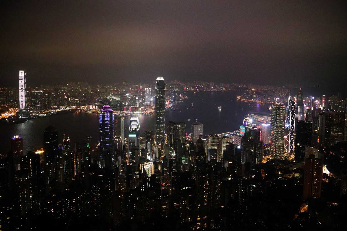 Lugard Road Viewpoint Hong Kong