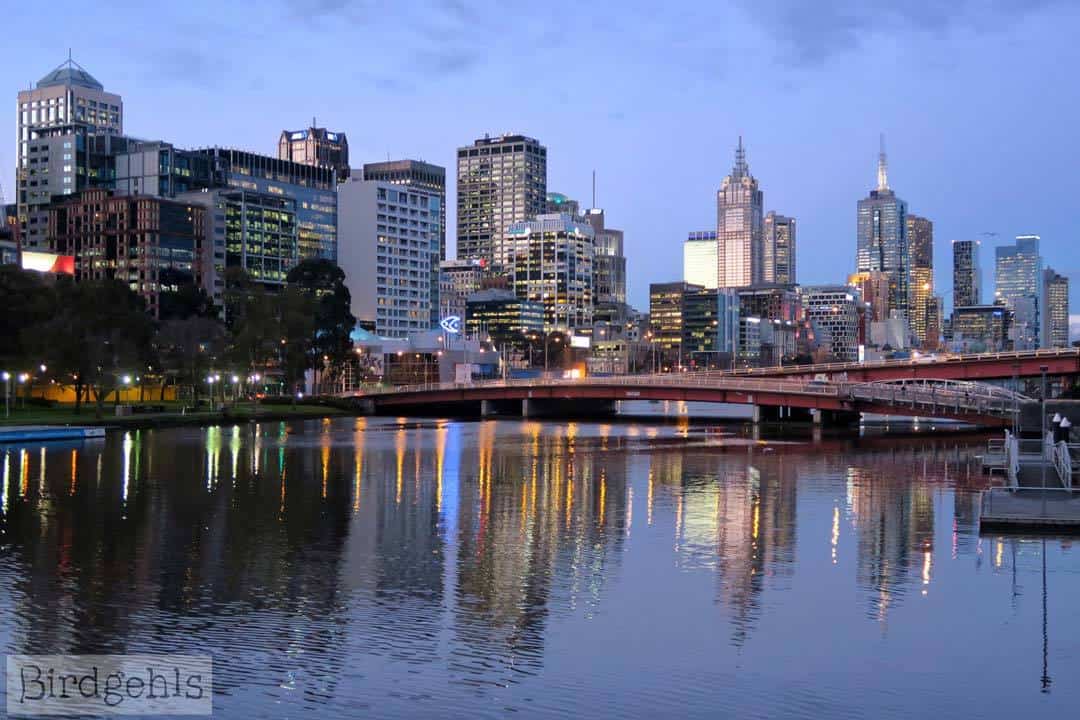 Melbourne City Skyline