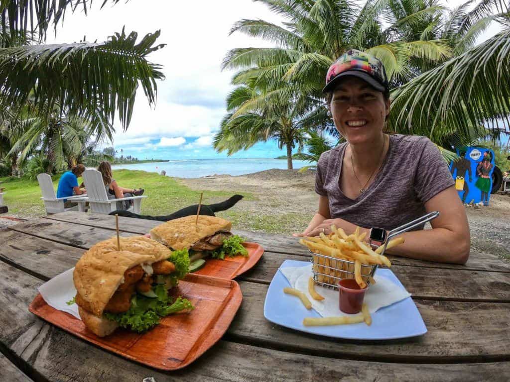 Mooring Cafe Fish Burger